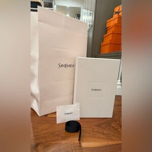 Saint Laurent Cream and Black Gift Set